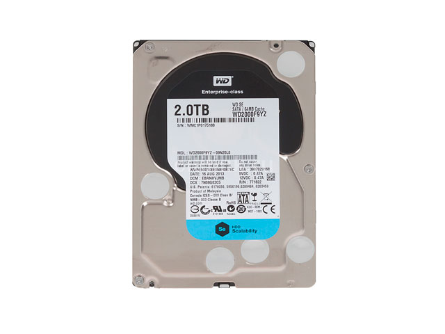   Western Digital SATA WD2000F9YZ