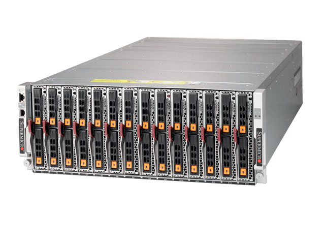 - SuperMicro SuperBlade SBE-414E-222