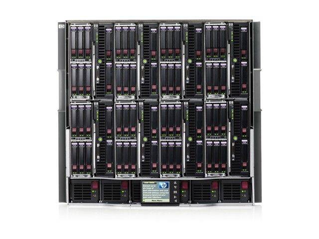 - HP BladeSystem c7000 AH384A