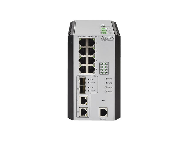 Промышленные коммутаторы Eltex Ethernet MES3500I-08P Промышленные коммутаторы Eltex Ethernet MES3500I-08P