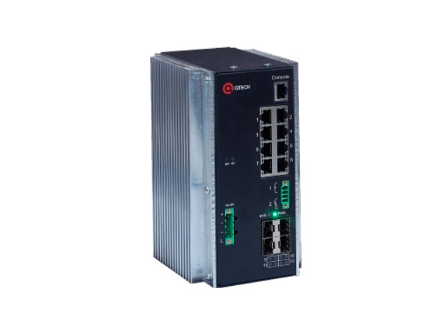  QTECH QSW-3310-12T-I-POE-DC