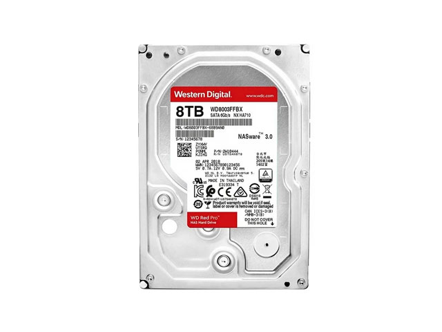 Жесткий диск SATA-III WD Red WD8003FFBX