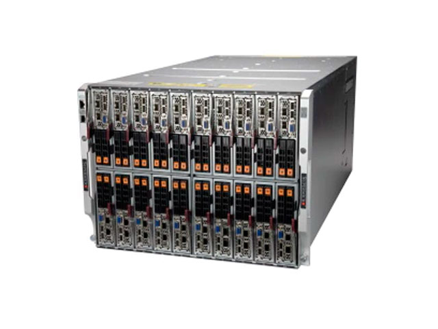 - SuperMicro SuperBlade SBS-820H-4114S