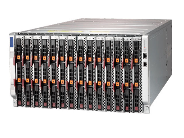 - SuperMicro SuperBlade SBE-610J-822