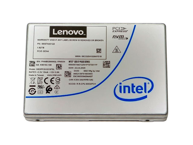 Lenovo ThinkSystem Intel P5500 4XB7A71355