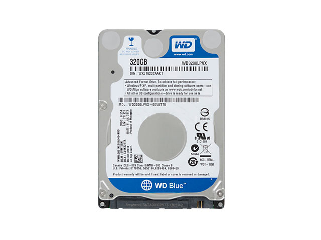 WD Blue SATA III HDD WD3200LPVX WD Blue SATA III HDD WD3200LPVX