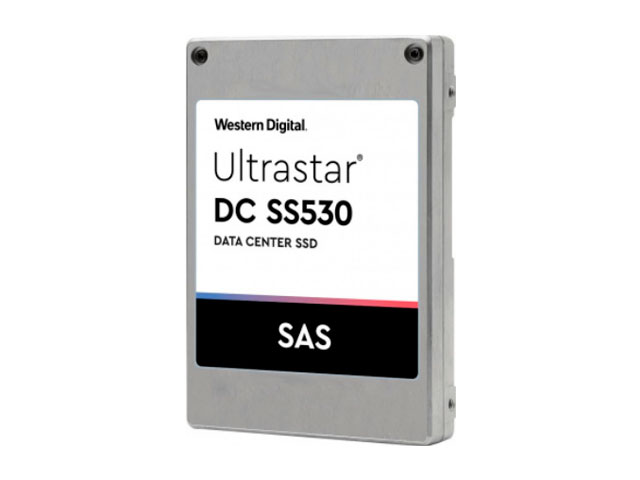 Твердотельные накопители WD SSD SAS WD SSD Ultrastar DC SS530 0P40345