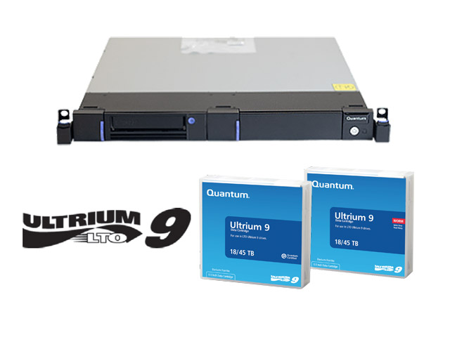  Quantum LTO-9 Tape Drive 1U Rackmount