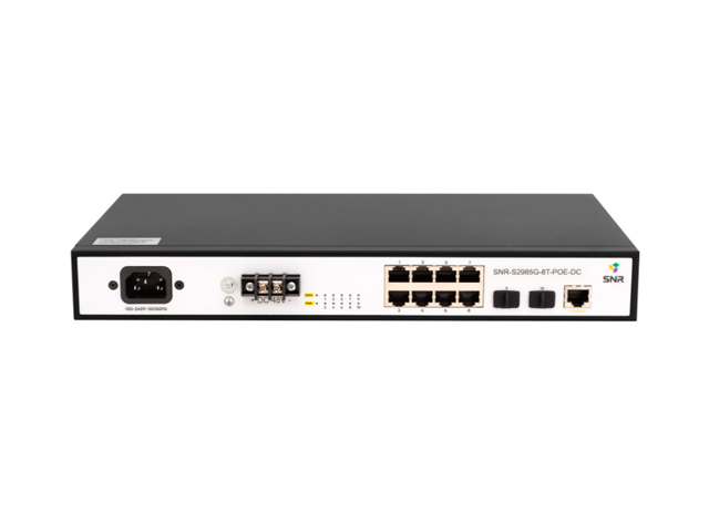 Управляемые коммутаторы SNR уровня L2 SNR-S2985G-8T-POE-DC