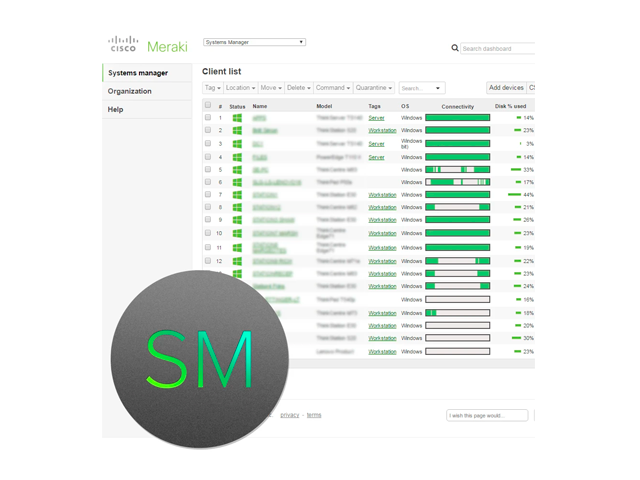  Meraki Systems Manager