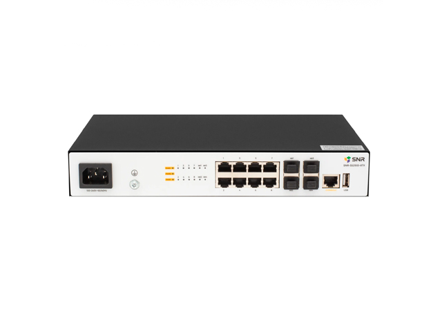 Управляемые коммутаторы SNR уровня L2 SNR-S5210G-8TX Управляемые коммутаторы SNR уровня L2 SNR-S5210G-8TX