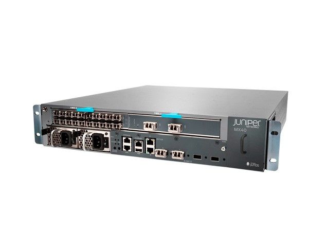 Маршрутизаторы MX40 Juniper MX40-T-DC Маршрутизаторы MX40 Juniper MX40-T-DC