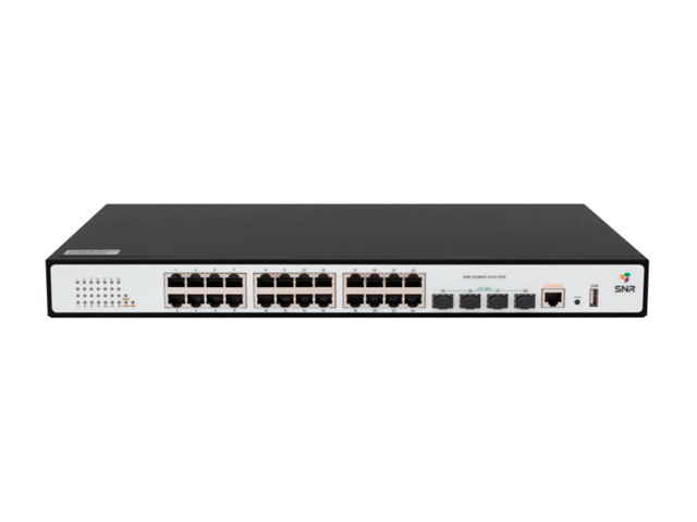 Управляемые коммутаторы SNR уровня L2 SNR-S2989G-24TX-POE