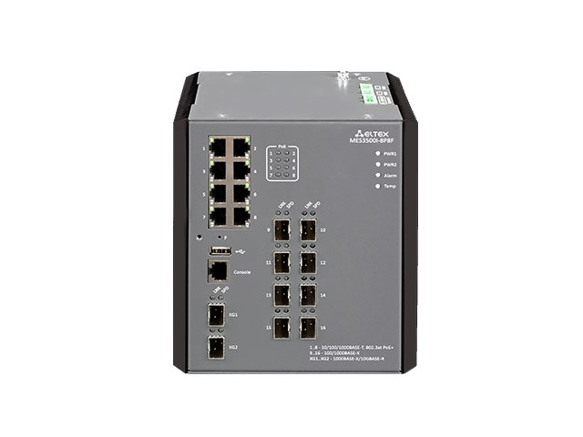 Промышленные коммутаторы Eltex Ethernet MES3500I-8P8F Промышленные коммутаторы Eltex Ethernet MES3500I-8P8F