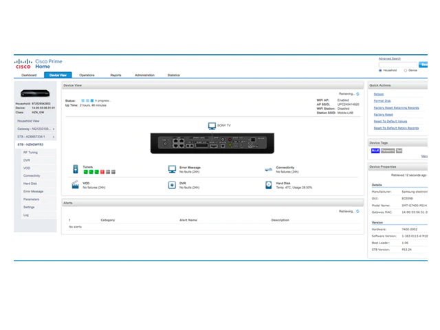 Управление сетями Cisco для операторов связи Cisco Prime Home Управление сетями Cisco для операторов связи Cisco Prime Home