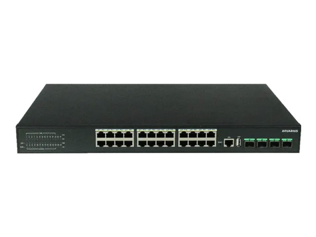 Коммутаторы корпоративных сетей L2+ Аквариус AQ-N2000-24P4X Коммутаторы корпоративных сетей L2+ Аквариус AQ-N2000-24P4X