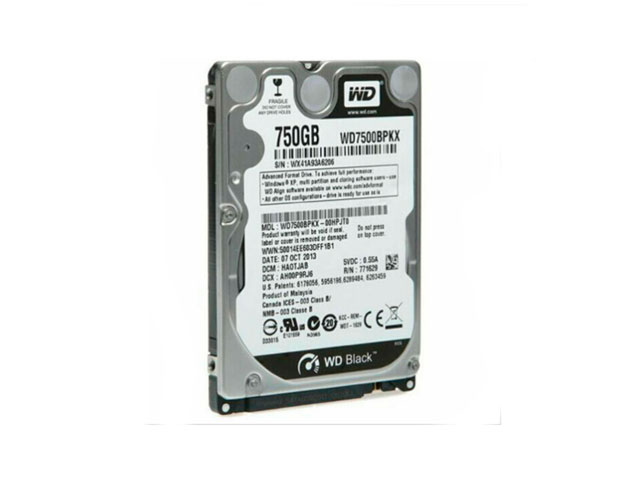 WD Black SATA III HDD WD7500BPKX