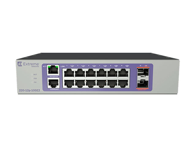 ExtremeSwitching 200 210-12p-GE2 ExtremeSwitching 200 210-12p-GE2
