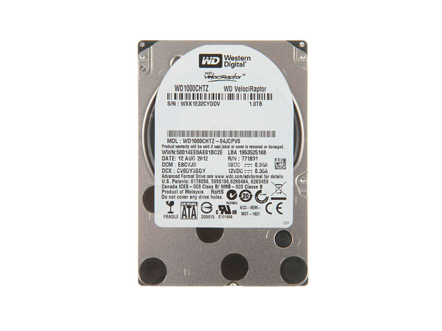 WD VelociRaptor SATA III HDD WD1000CHTZ