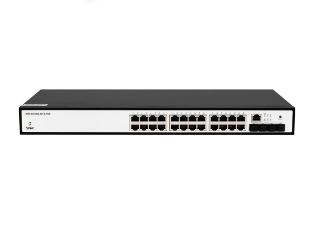 Управляемые коммутаторы SNR уровня L2 SNR-S5210G-24TX-POE
