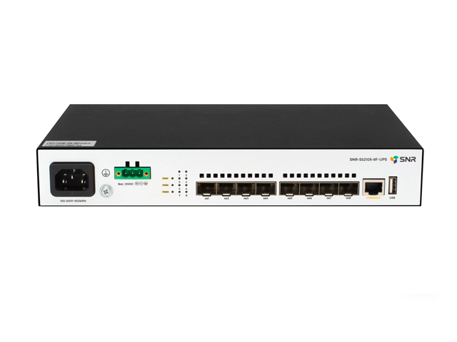 Управляемые коммутаторы SNR уровня L2 SNR-S5210X-8F-UPS