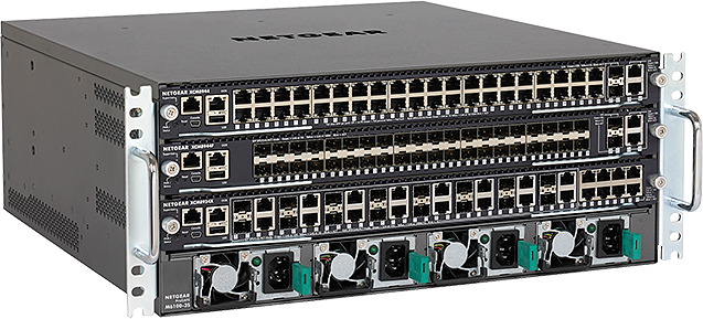 шассийные коммутаторы NETGEAR ProSAFE M6100